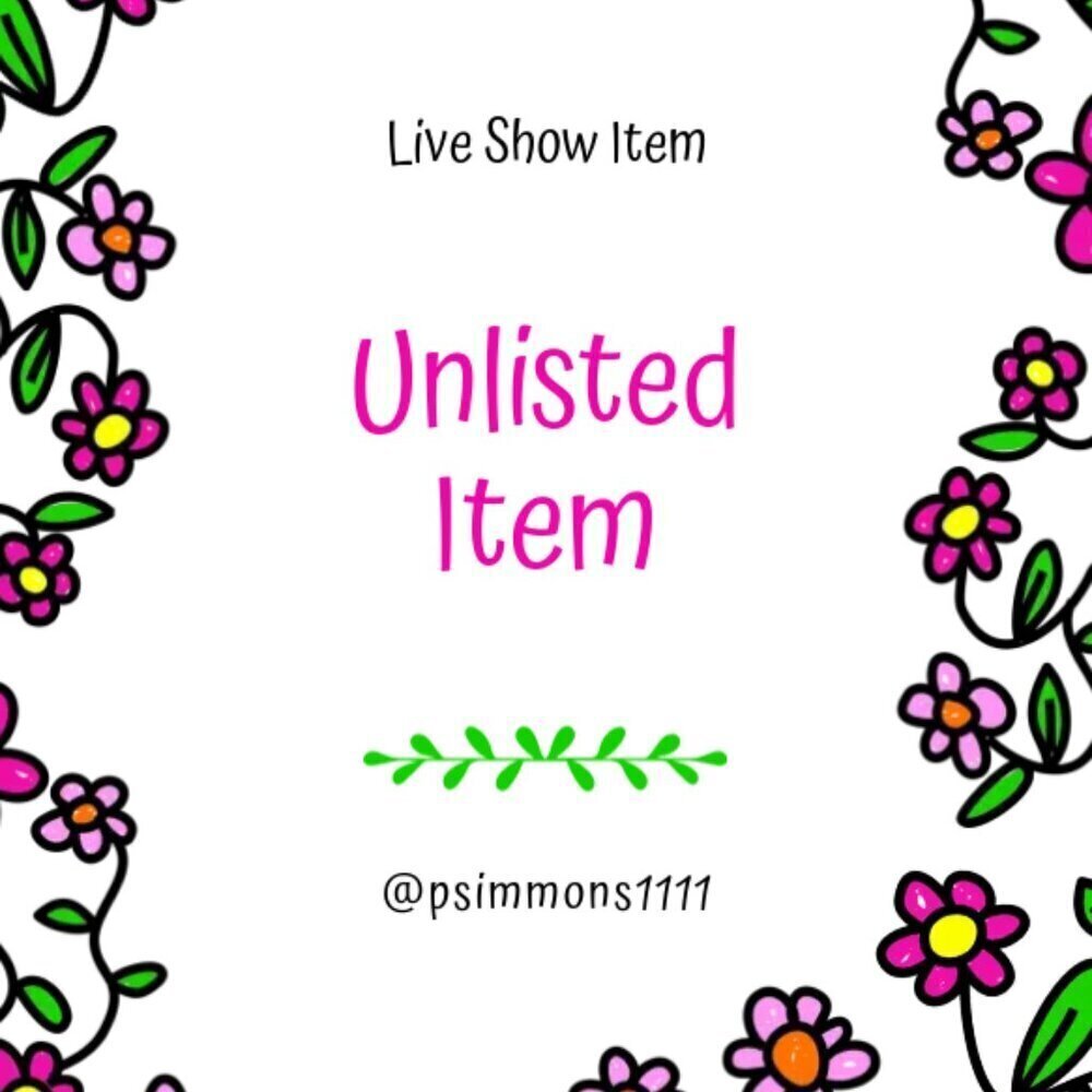 Unlisted Live Show Item
